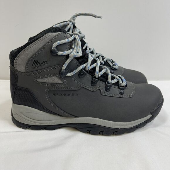 Columbia Hiking Boots Women's 9.5 Newton Ridge Plus Waterproof Gray BL3783-052 - Picture 2 of 8